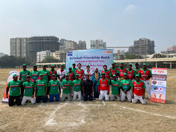 バングラデシュ野球ナショナル代表チーム集合写真